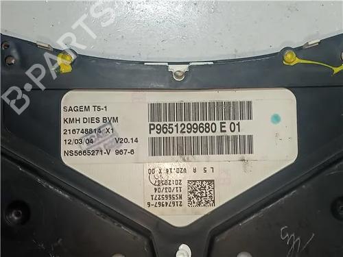 Instrument cluster PEUGEOT 307 Break (3E) 1.6 HDi 110 | BP23912729C47 