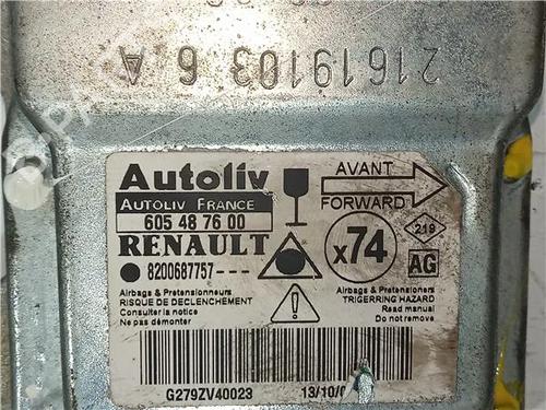 ECU airbags RENAULT LAGUNA II Grandtour (KG0/1_) 1.9 dCi (KG0G) | BP23919635M53 