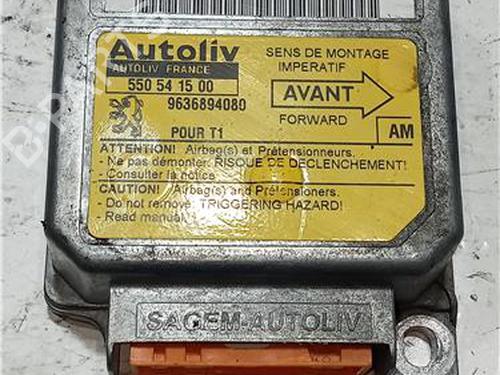 ECU airbags PEUGEOT 206 Hatchback (2A/C) 1.4 HDi eco 70 | BP23915504M53 