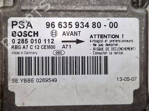 ECU airbags PEUGEOT 207 (WA_, WC_) 1.4 HDi | BP29876899M53