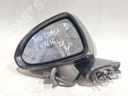 Used Left mirror OPEL CORSA D (S07) 1.4 (L08, L68) (90 hp) 29518951