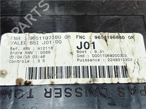 Electronic module CITROËN C5 I (DC_) 2.0 HDi (DCRHZB, DCRHZE) | BP24967417M83 - Image 3
