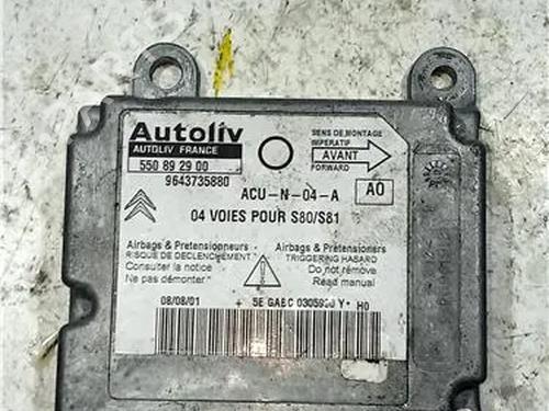 Used ECU airbags CITROËN SAXO (S0, S1) 1.5 D (57 hp) 23930558