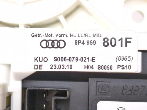 Rudehejsemotor bagstkærm venstre AUDI A3 (8P1) 1.6 TDI | BP27696074E23