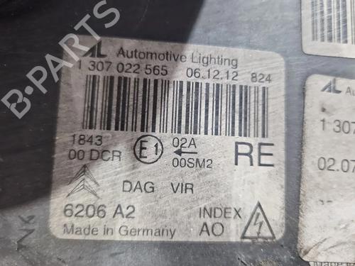Right headlight CITROËN C6 (TD_) 2.7 HDi | BP29519602C29 