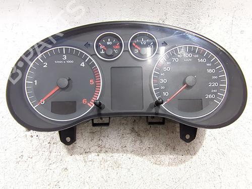 Used Instrument cluster AUDI A3 (8P1) 1.9 TDI (105 hp) 32747657