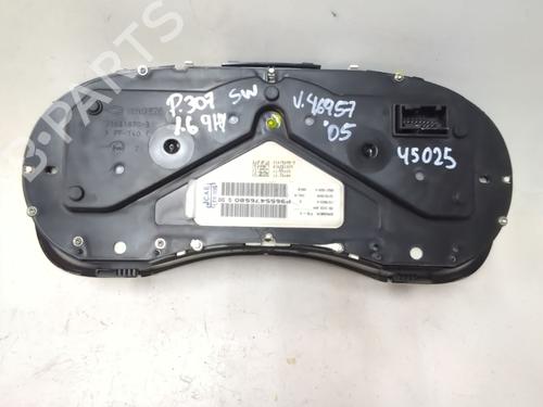 Instrument cluster PEUGEOT 307 SW (3H) 1.6 HDI 110 | BP25847084C47 