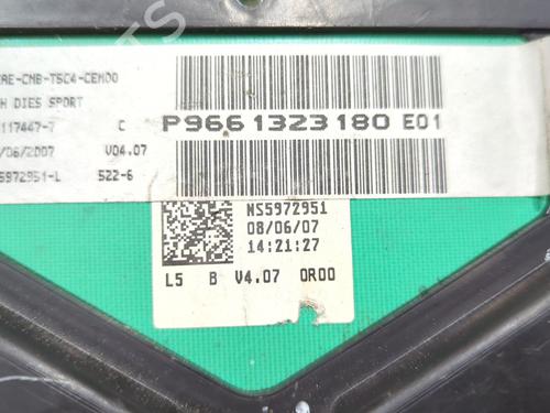 Instrument cluster PEUGEOT 307 Break (3E) 1.6 HDi 110 | BP26673591C47 