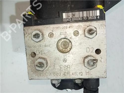 ABS pump MERCEDES-BENZ A-CLASS (W168) A 170 CDI (168.009, 168.109) | BP23933041M43 