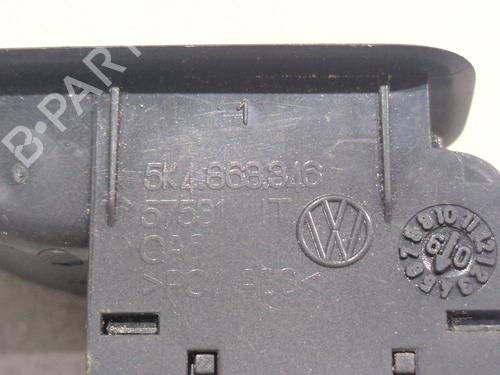 Højre bagtil elrude kontakt VW GOLF VI (5K1) 1.6 TDI | BP30655649I28 