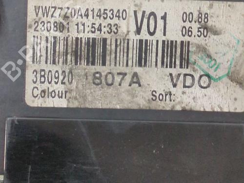 Instrument cluster VW PASSAT B5.5 (3B3) 1.9 TDI | BP25595744C47