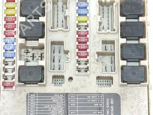 Fuse box NISSAN MICRA III (K12) 1.5 dCi | BP25017811E1 
