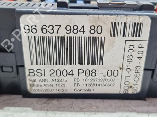 Fuse box PEUGEOT 207 (WA_, WC_) 1.6 HDi | BP30192876E1 