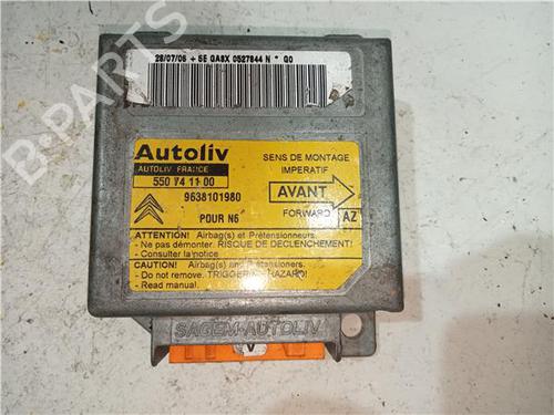 Kollisjonspute styreenhet CITROËN XSARA (N1) 1.9 TD (90 hp) 24967280