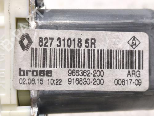 Rudehejsemotor bagstkærm venstre RENAULT MEGANE III Hatchback (BZ0/1_, B3_)  | BP27859830E23 