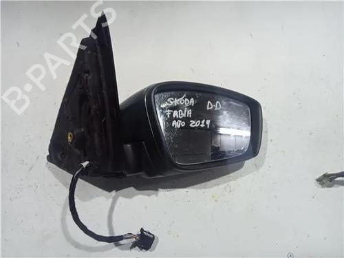 Used Right mirror SKODA FABIA III (NJ3) 1.0 TSI (95 hp) 23918362