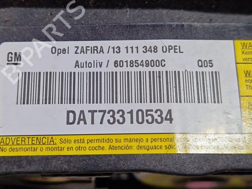 Driver airbag OPEL ZAFIRA / ZAFIRA FAMILY B (A05) 1.9 CDTI (M75) | BP29518603C9 