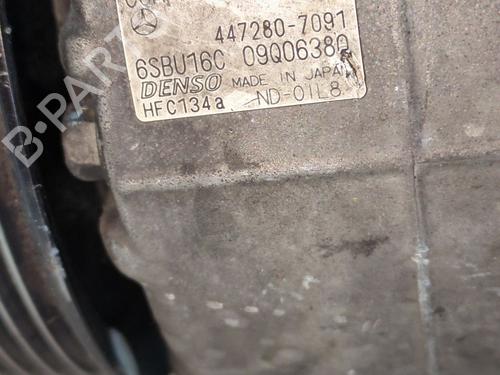 AC compressor MERCEDES-BENZ C-CLASS (W204) C 200 CDI (204.001) | BP23903137M34 