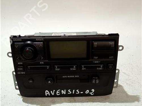 Used Radio TOYOTA AVENSIS Saloon (_T27_) 1.6 VVT-i (ZRT270_, ZRT270R) (132 hp) 23929196