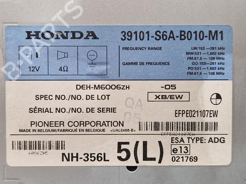 Radio HONDA CIVIC VII Hatchback (EU, EP, EV) 1.7 CTDi (EP4, EU9) | BP29876262E6