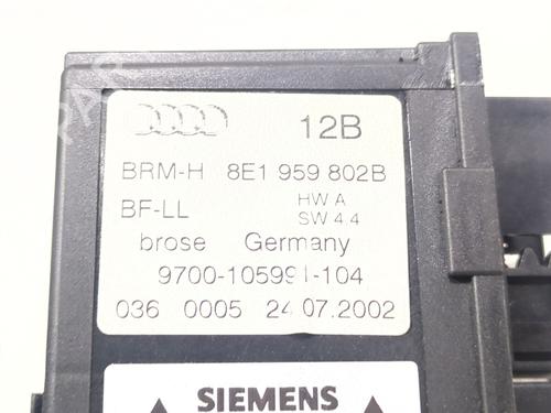 Right front window motor AUDI A4 B6 (8E2) 1.9 TDI | BP32163506E20 - Image 6