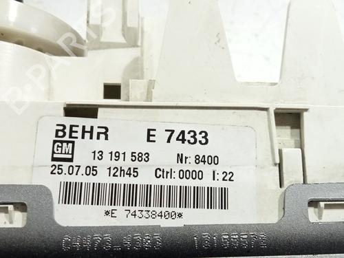 Climate control OPEL MERIVA A MPV (X03) 1.7 CDTI (E75) | BP32282427I5 - Image 6