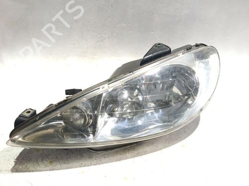 Used Left headlight Left headlight PEUGEOT 206 Hatchback (2A/C) 1.4 HDi eco 70 (68 hp) 40282451 40282451