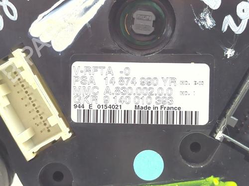 Climate control PEUGEOT 807 (EB_) 2.0 HDi | BP37088916I5 - Image 3