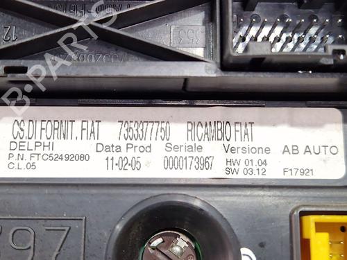 Climate control ALFA ROMEO 147 (937_) 1.6 16V T.SPARK ECO (937.AXA1A, 937.BXA1A) | BP30192509I5 