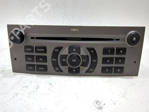 Used Radio PEUGEOT 407 (6D_) 1.6 HDi 110 (6D9HZC, 6D9HYC) (109 hp) 28531021