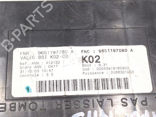 Fuse box PEUGEOT 307 (3A/C) 2.0 HDi 90 | BP23925740E1 