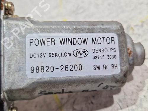 Rudehejsemotor bagstkærm højre HYUNDAI SANTA FÉ I (SM) 2.0 CRDi | BP29935555E22