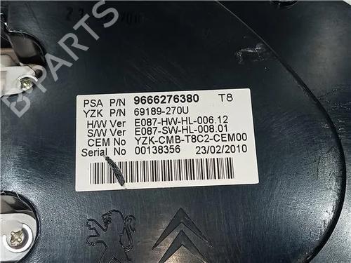 Instrument cluster PEUGEOT 3008 I MPV (0U_) 2.0 HDi 150 / BlueHDi 150 | BP23908160C47 