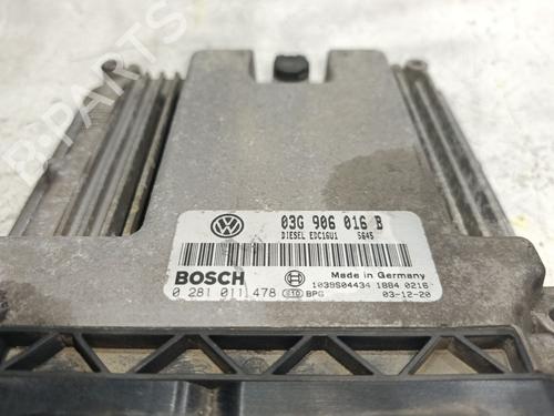 Electronic module VW GOLF V (1K1) 1.9 TDI | BP39649848M83 - Image 3