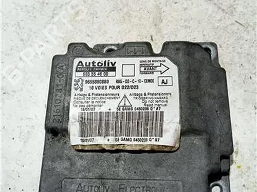 ECU airbags PEUGEOT 407 (6D_) 2.0 HDi 135 (6DRHRH, 6DRHRE, 6DRHRG, 6DRHRJ) | BP24968294M53 