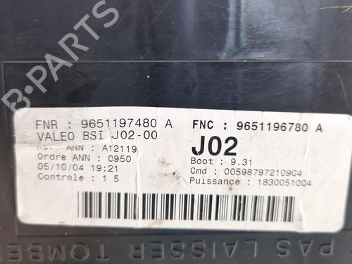 Fuse box PEUGEOT 307 (3A/C) 1.6 HDi | BP29876944E1