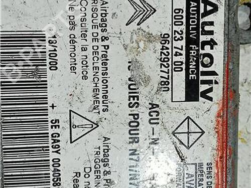 ECU airbags CITROËN XSARA (N1) 1.9 TD | BP24967245M53 