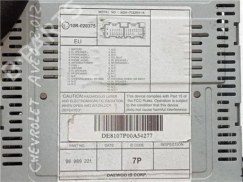 Radio CHEVROLET AVEO Saloon (T300) 1.2 | BP23913495E6 