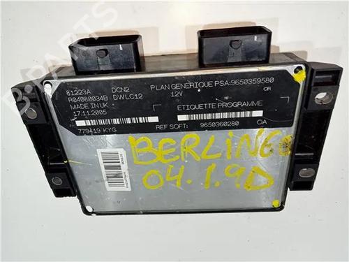 Elektronische module CITROËN BERLINGO / BERLINGO FIRST MPV (MF_, GJK_, GFK_) 2.0 HDi 4x4 (MFRHY) (90 hp) 23929733