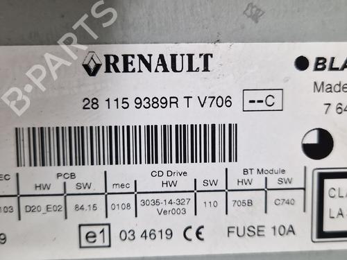 Radio RENAULT MEGANE II Coupé-Cabriolet (EM0/1_) 1.9 dCi | BP29998712E6 