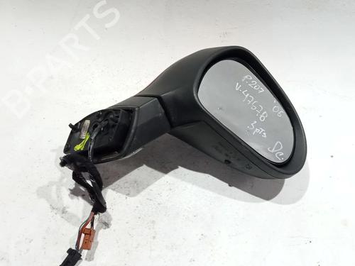 Used Right mirror PEUGEOT 207 (WA_, WC_) 1.4 16V (88 hp) 29562072