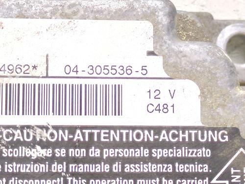 ECU airbags ALFA ROMEO 156 (932_) 1.9 JTD (932B2) | BP29449751M53 