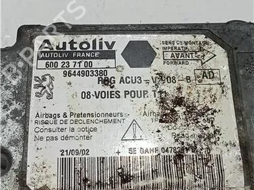 Airbag styreenhed PEUGEOT 206 Hatchback (2A/C) 1.4 HDi eco 70 | BP23914078M53 
