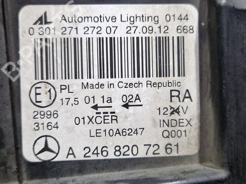 Right headlight MERCEDES-BENZ B-CLASS Sports Tourer (W246, W242) B 180 CDI (246.200) | BP30000842C29 