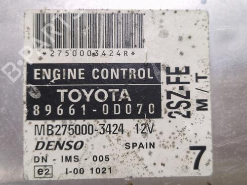 Electronic module TOYOTA YARIS (_P9_) 1.3 VVT-i (SCP90_, SCP90R) | BP33932979M83 - Image 4
