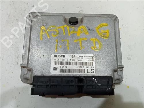 Elektronisk modul OPEL ASTRA G Saloon (T98) 2.0 DI (F69) (82 hp) 23907661