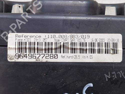 Instrument cluster PEUGEOT 607 (9D, 9U) 3.0 V6 24V | BP29913778C47 