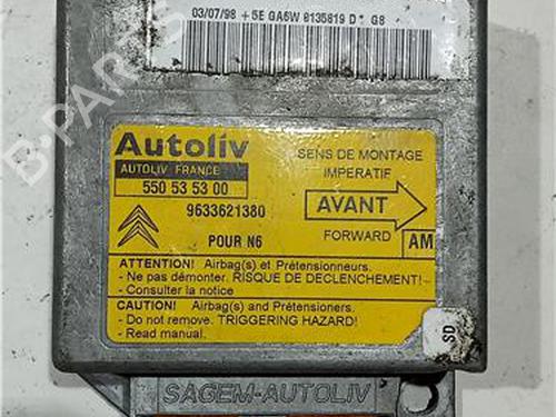 Used ECU airbags CITROËN XSARA (N1) 1.9 TD (90 hp) 24967237