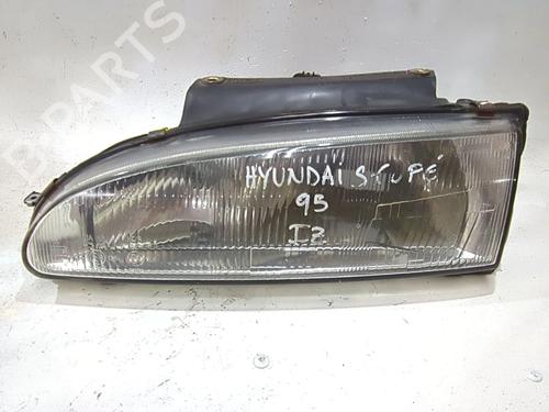 Used Left headlight HYUNDAI S COUPE (SLC) 1.5 i (88 hp) 28691334