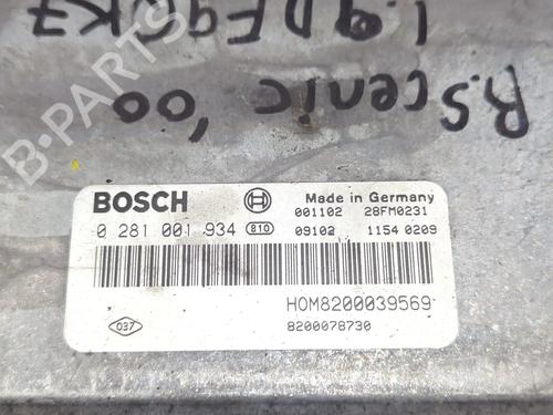 Elektronische module RENAULT MEGANE Scenic (JA0/1_) 1.9 dTi (JA0N) | BP23928076M83 